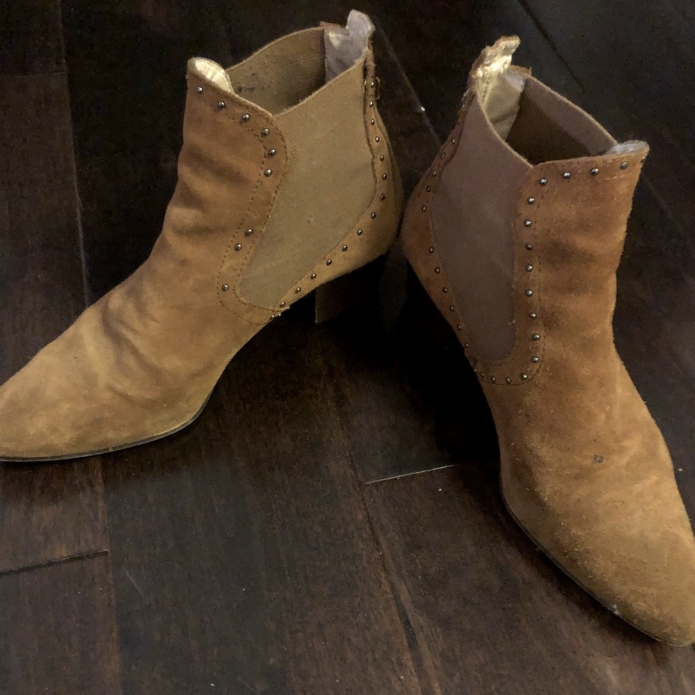 Suede Booties